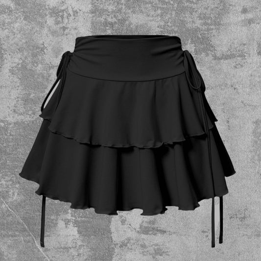 Women’s Solid A-Line Mini Skirt