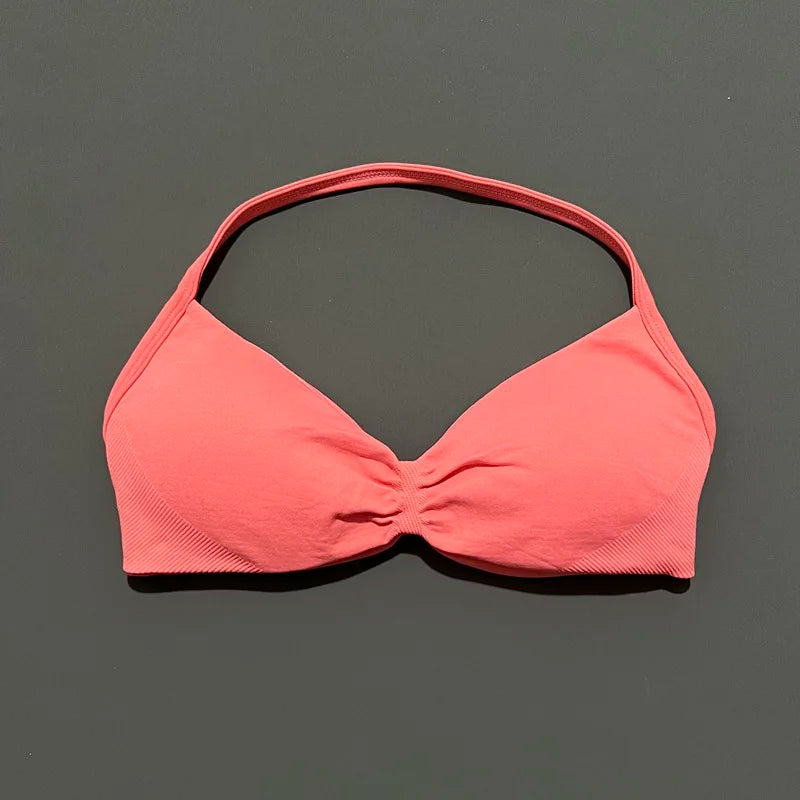 Impacts Strappy Bra – High-Support Seamless Workout Top