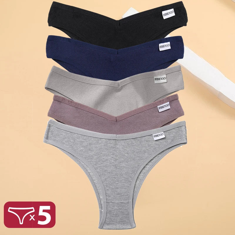 5-Pack Women’s Cotton Bikini Briefs