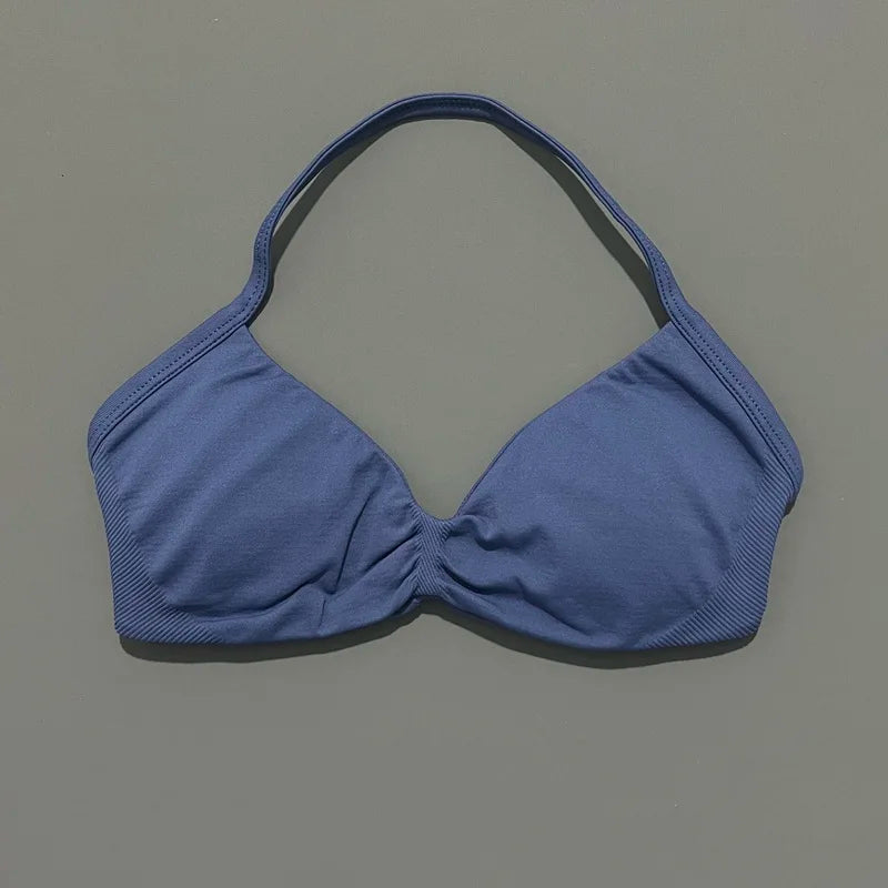 Impacts Strappy Bra – High-Support Seamless Workout Top