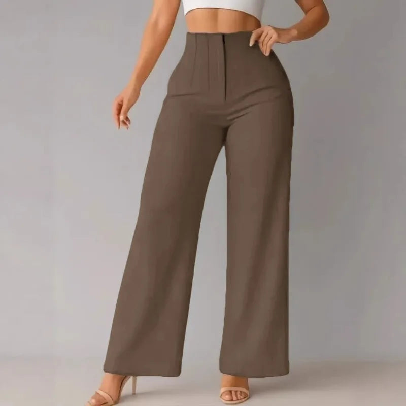 Women’s High-Waisted Wide-Leg Cargo Pants