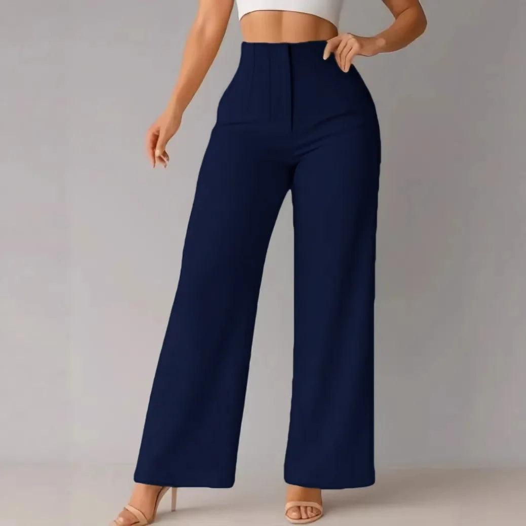 Women’s High-Waisted Wide-Leg Cargo Pants