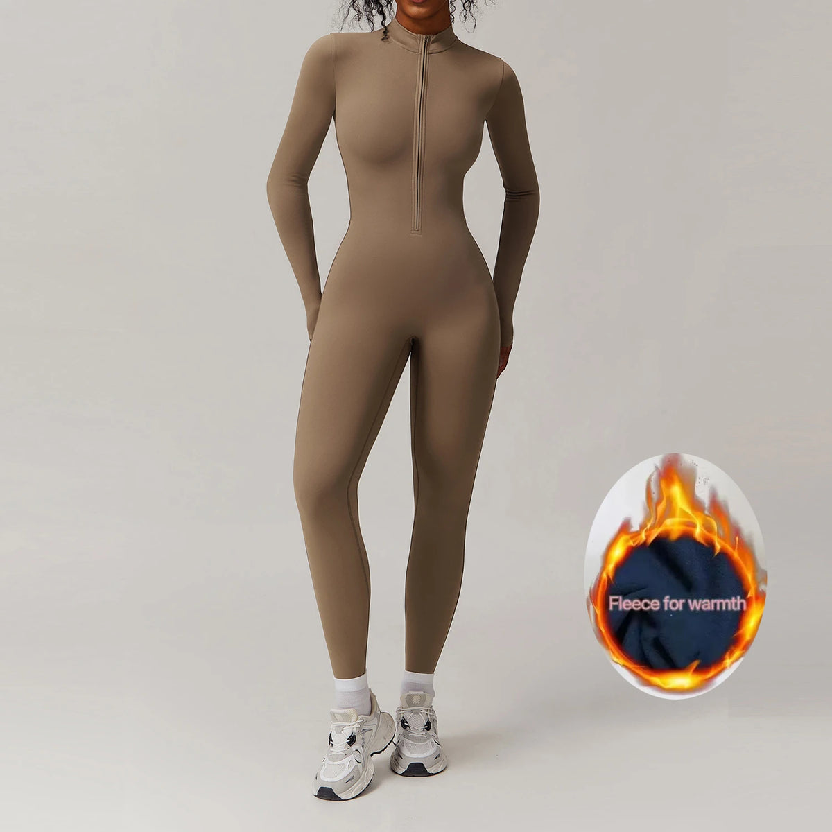 Women’s Long Sleeve Yoga Jumpsuit