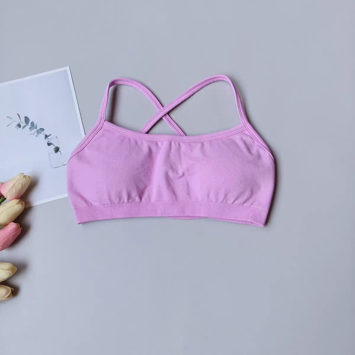 Women’s Seamless Racerback Sports Bra