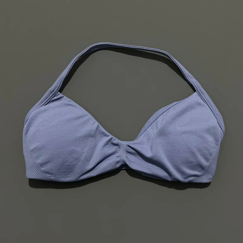 Impacts Strappy Bra – High-Support Seamless Workout Top