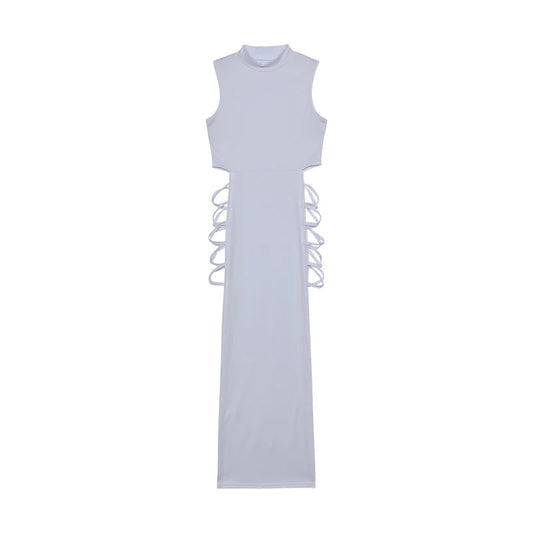 Criss Cross Cut Out Bodycon Dress