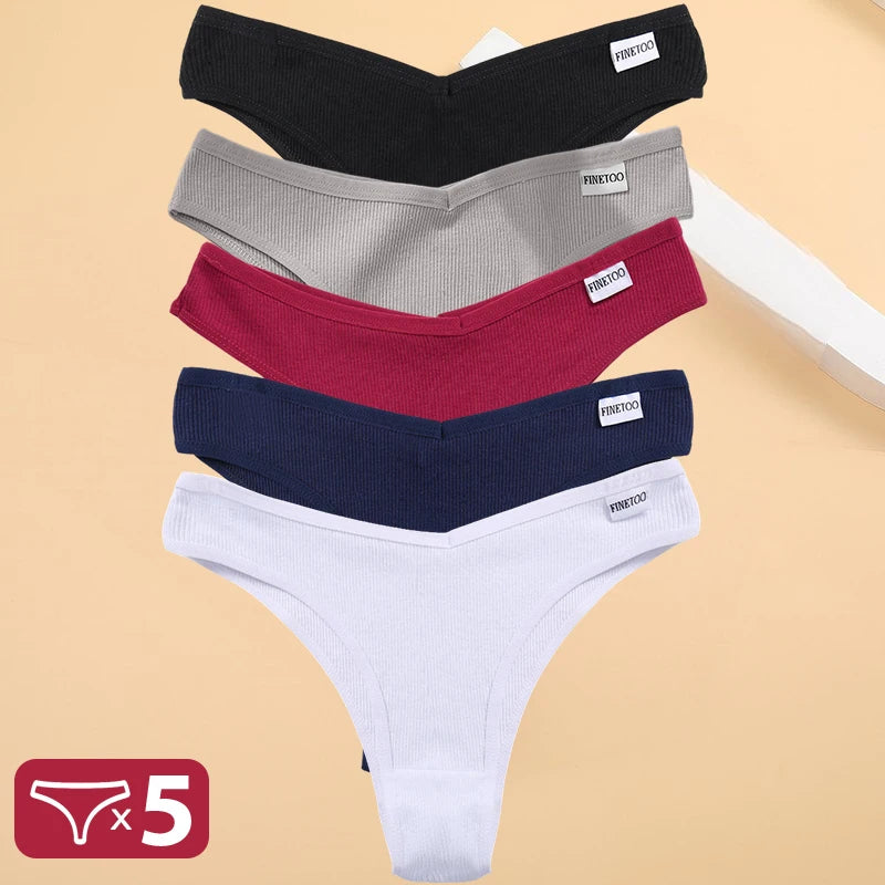 5-Pack Women’s Cotton Bikini Briefs