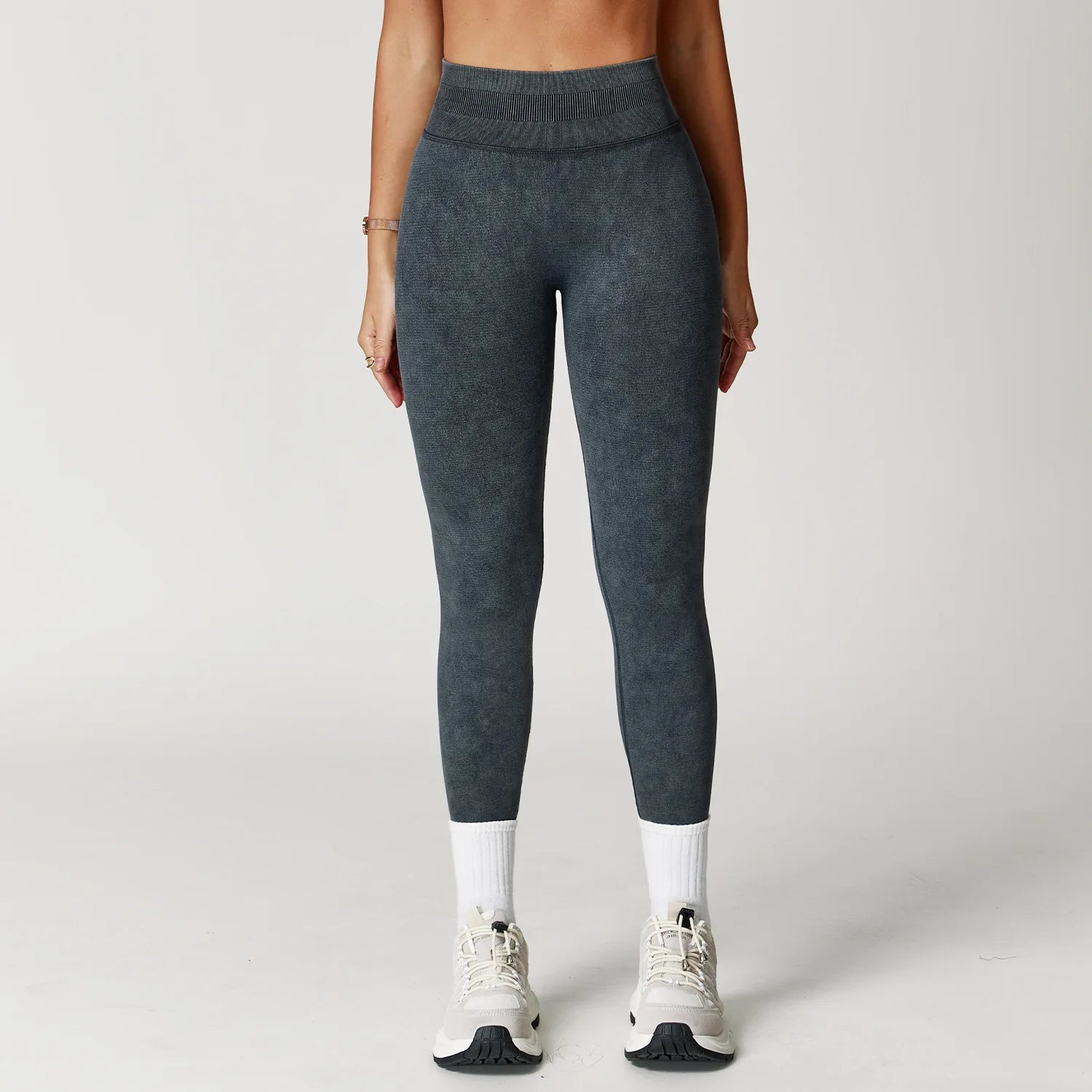 Yoga Pants Sports Leggings Women Seamless Sports Yoga Pant High Waist Ribbed Gym Clothes Fitness Workout Wear Scrunch Bum Tights