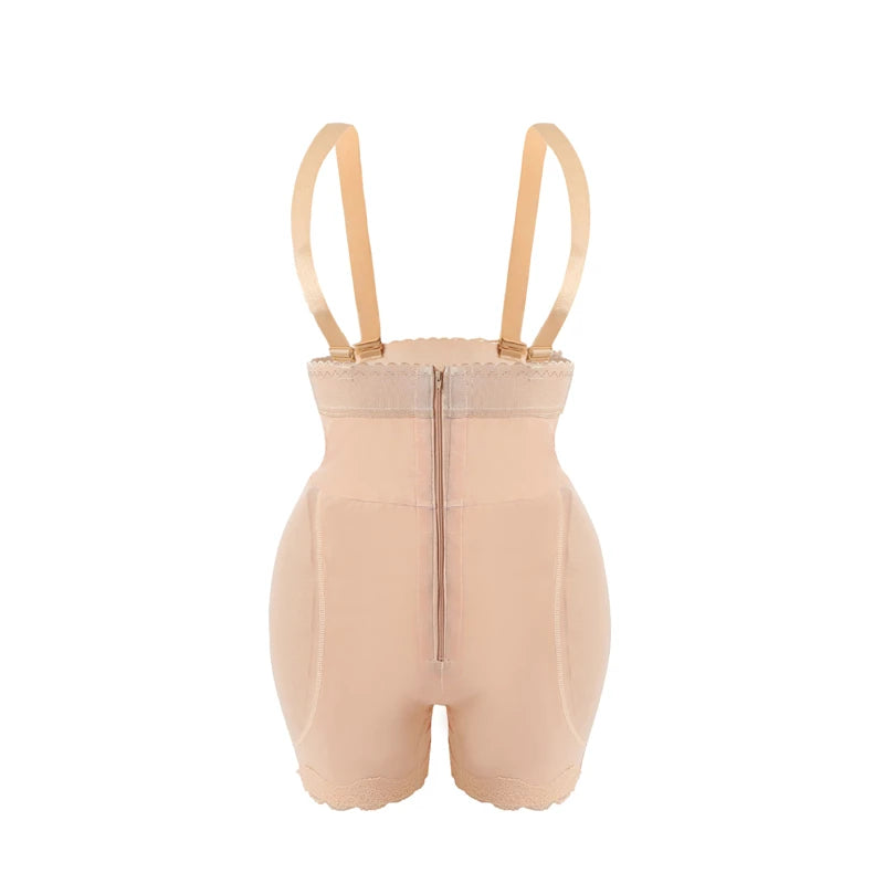 Butt Lifter Shapewear Full Body Shaper Underwear Fake Buttocks Lingerie Hip Pads Enhancer Shapwear Brief Straps Slimmer Waist