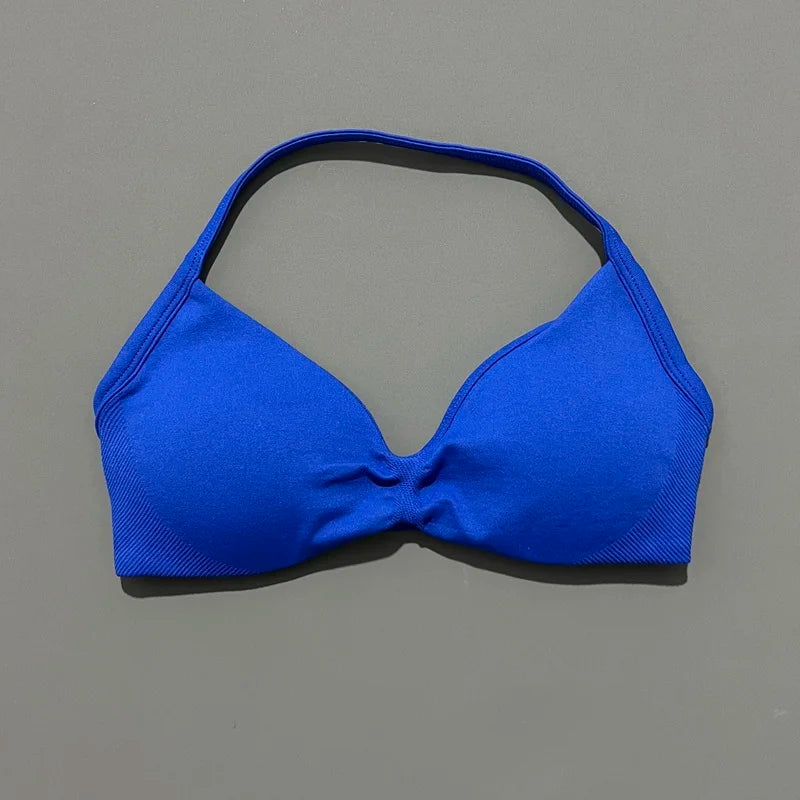 Impacts Strappy Bra – High-Support Seamless Workout Top