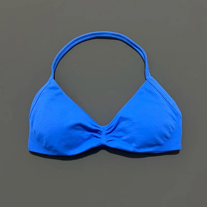 Impacts Strappy Bra – High-Support Seamless Workout Top