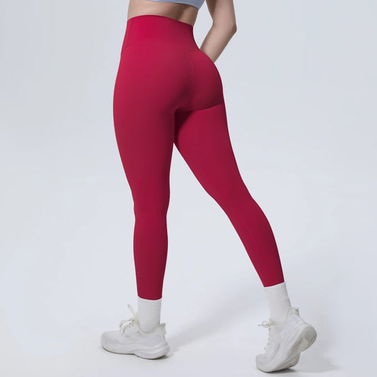 Women’s High Waist Peach Lift Yoga Leggings