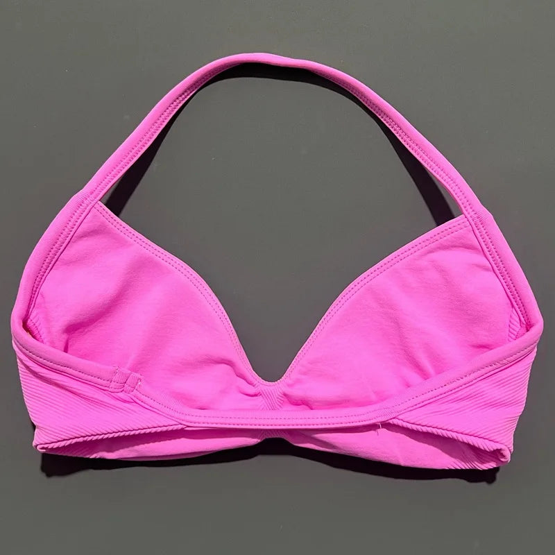 Impacts Strappy Bra – High-Support Seamless Workout Top