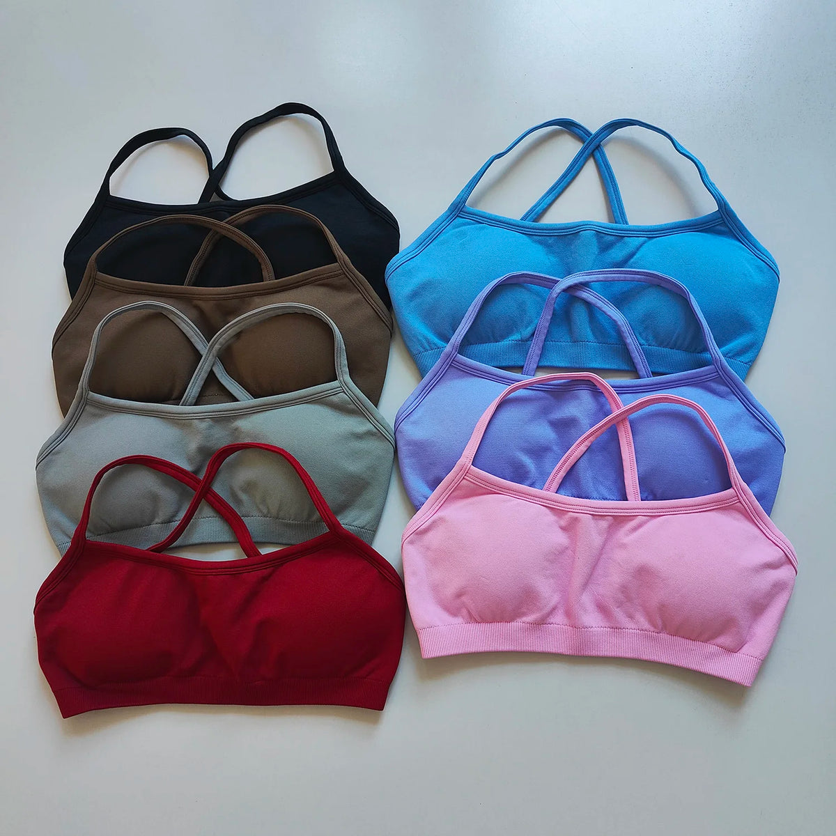 Women’s Seamless Racerback Sports Bra
