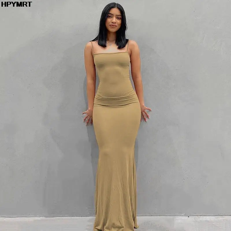 Women’s Strapless Bodycon Maxi Dress