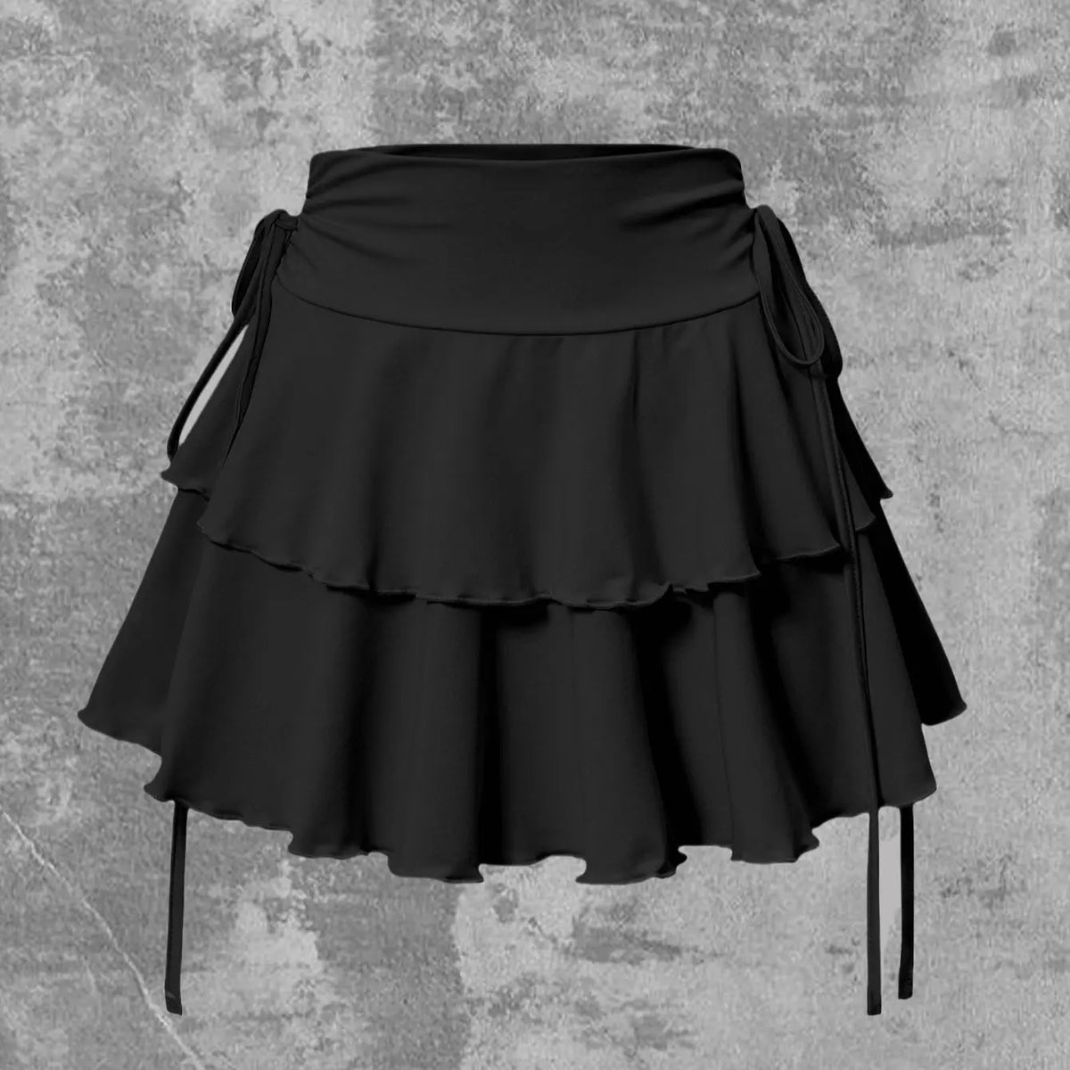 Women’s Solid A-Line Mini Skirt