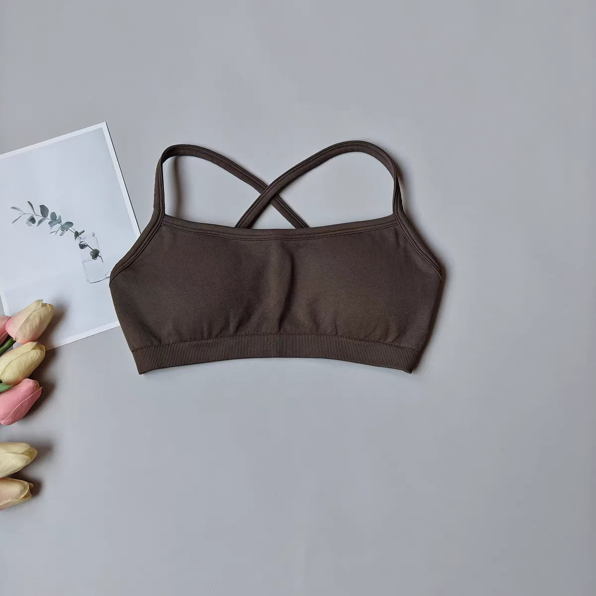 Women’s Seamless Racerback Sports Bra