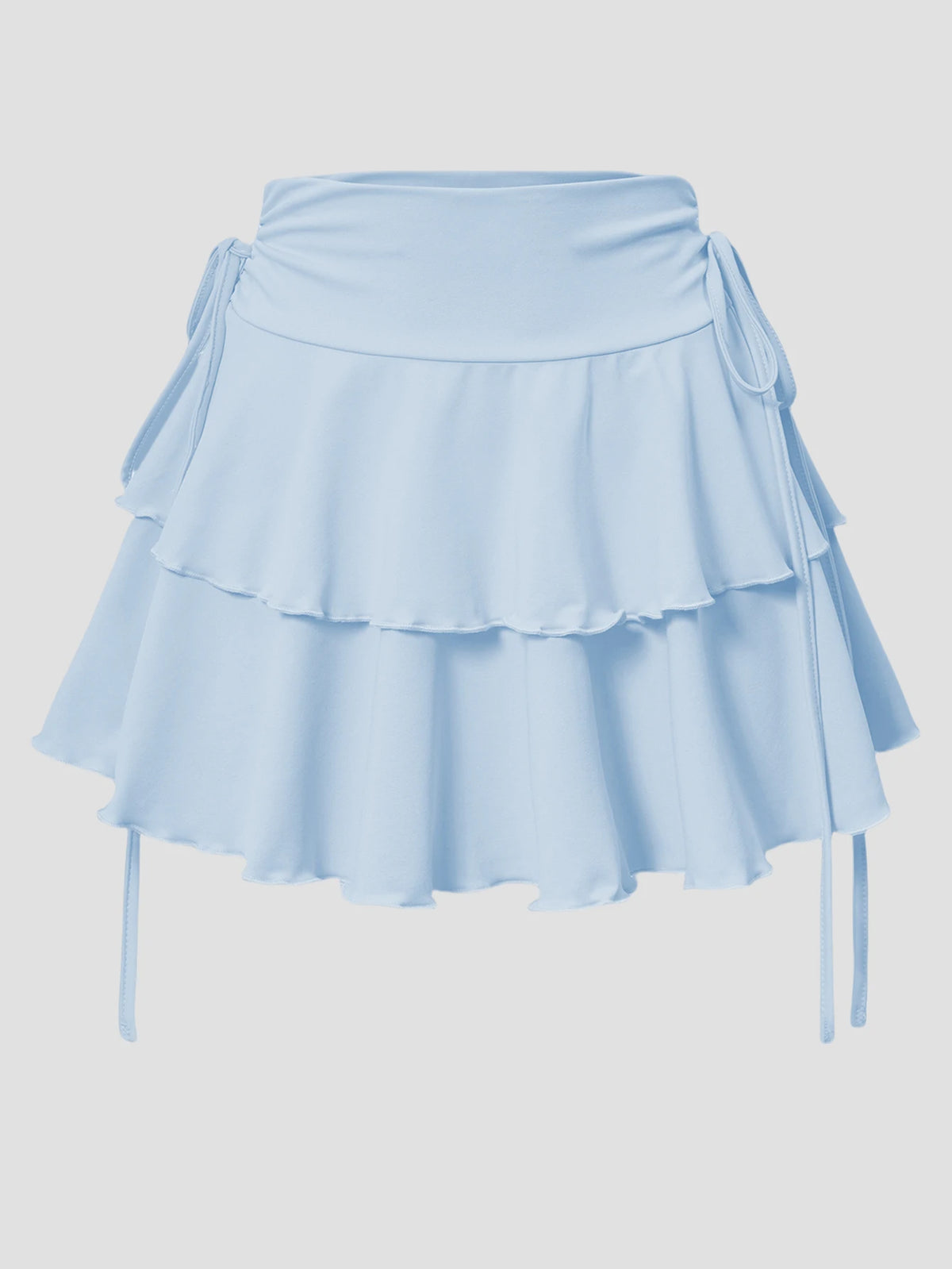 Women’s Solid A-Line Mini Skirt