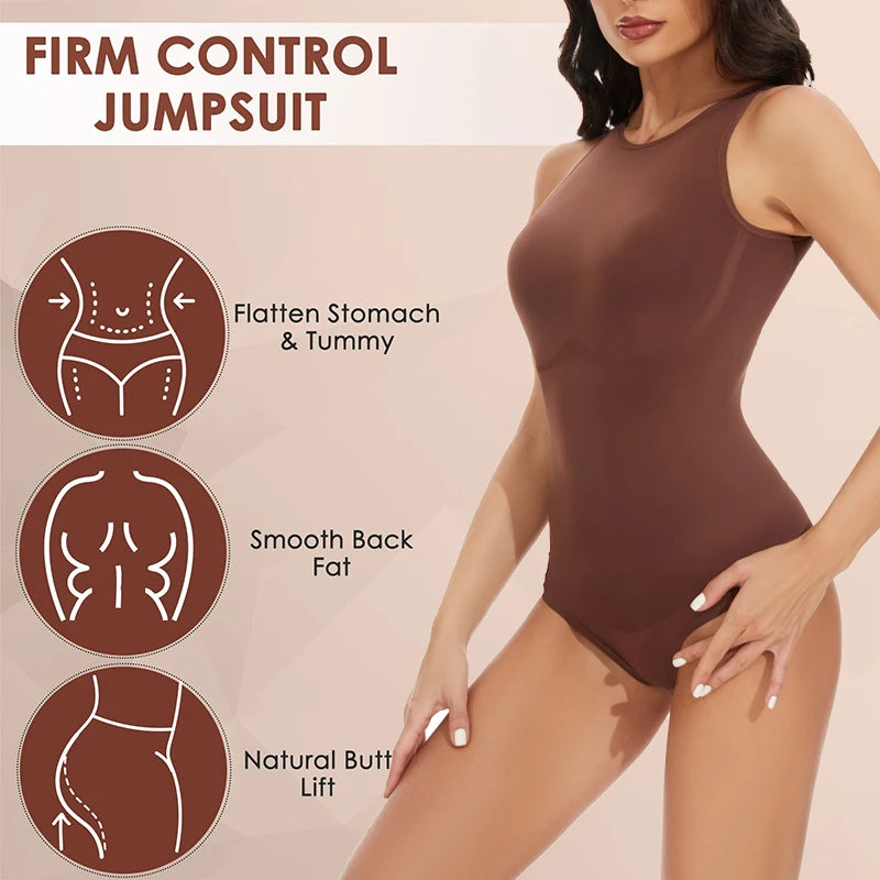 Sleeveless Bodysuit Shapewear