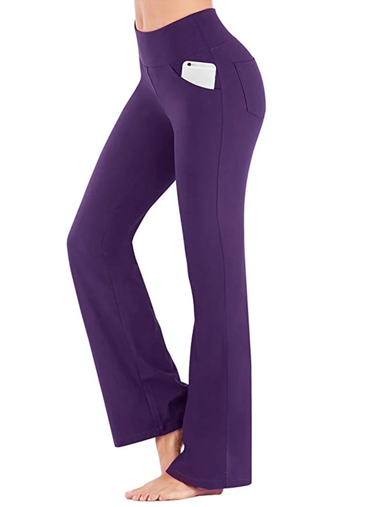 High Waist Wide Leg Palazzo Pants
