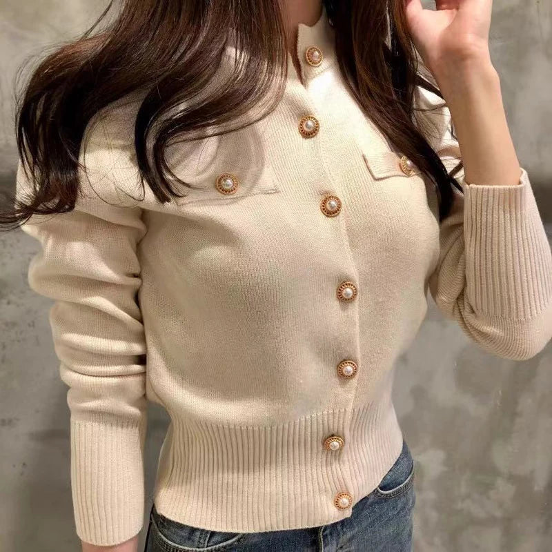 Autumn Women’s Knitted Cardigan Sweater