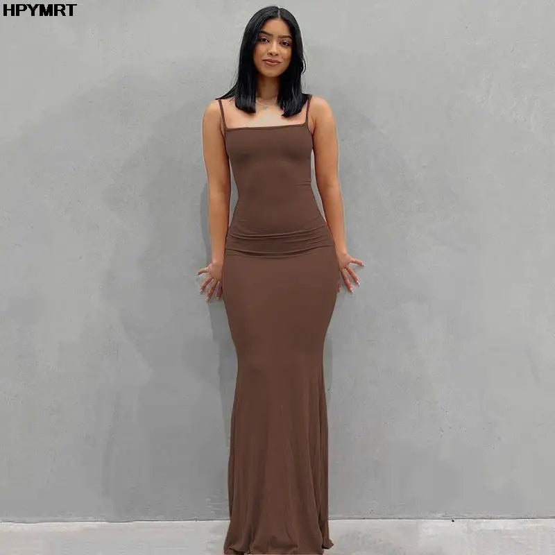 Women’s Strapless Bodycon Maxi Dress