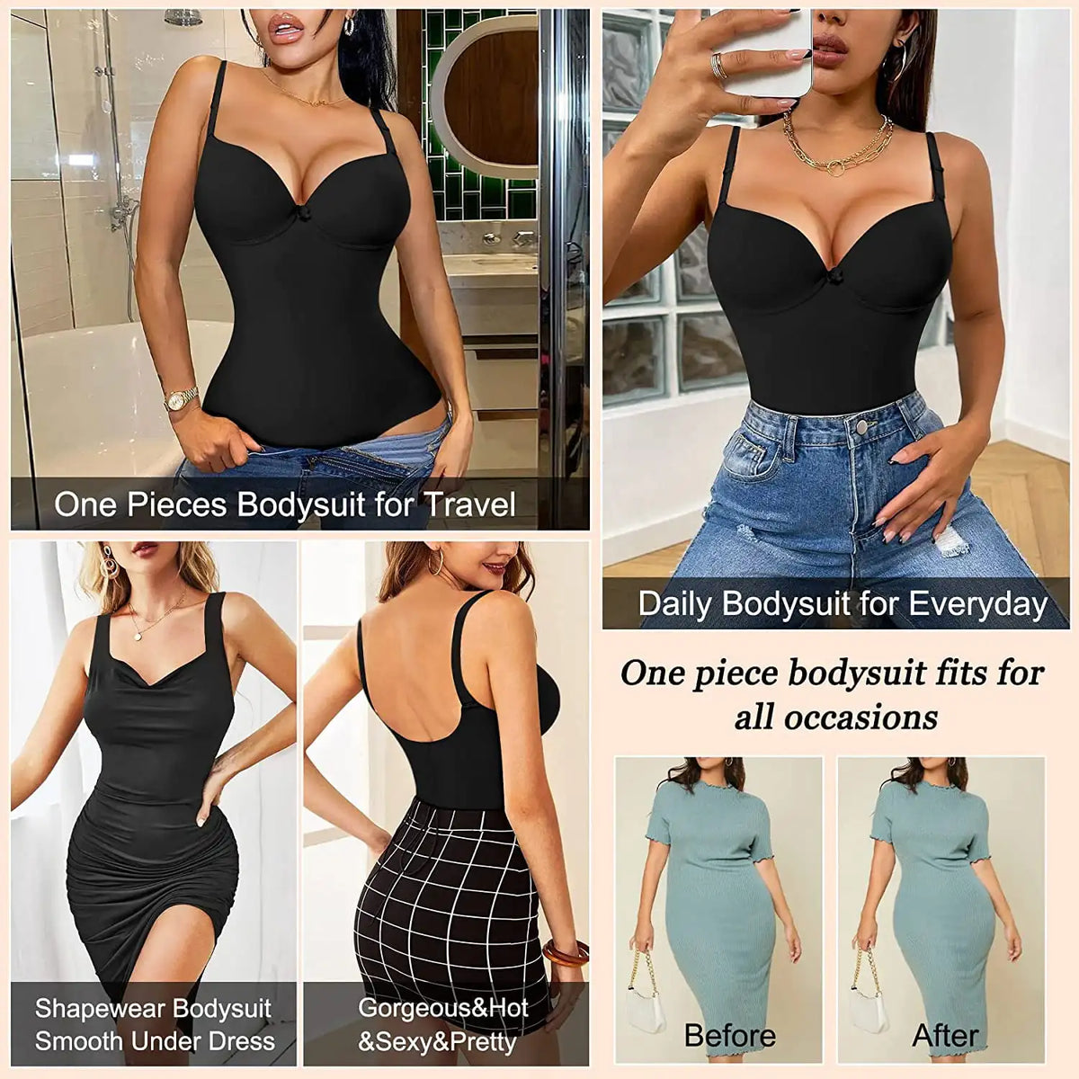 Shapewear Bodysuit for Women