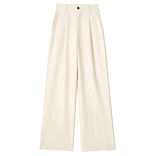 Women’s High-Waisted Wide-Leg Formal Trousers