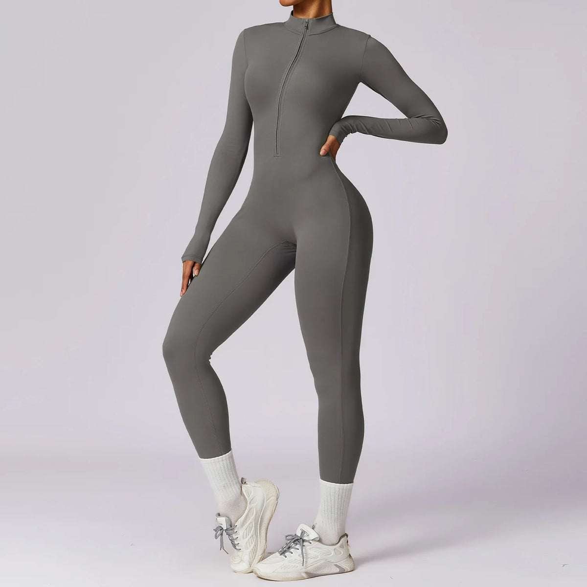 Women’s Long Sleeve Yoga Jumpsuit