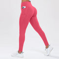 Yoga Pants with Pockets for Women Tummy Control Butt Lifting Sports Tights Slim Elastic Workout Leggings Casual Sportswear
