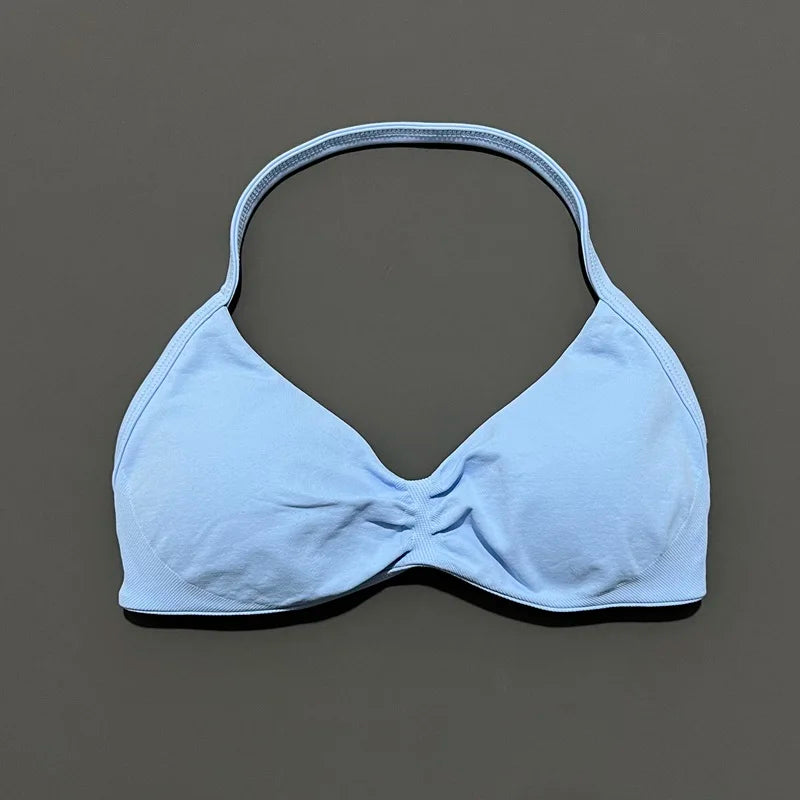 Impacts Strappy Bra – High-Support Seamless Workout Top