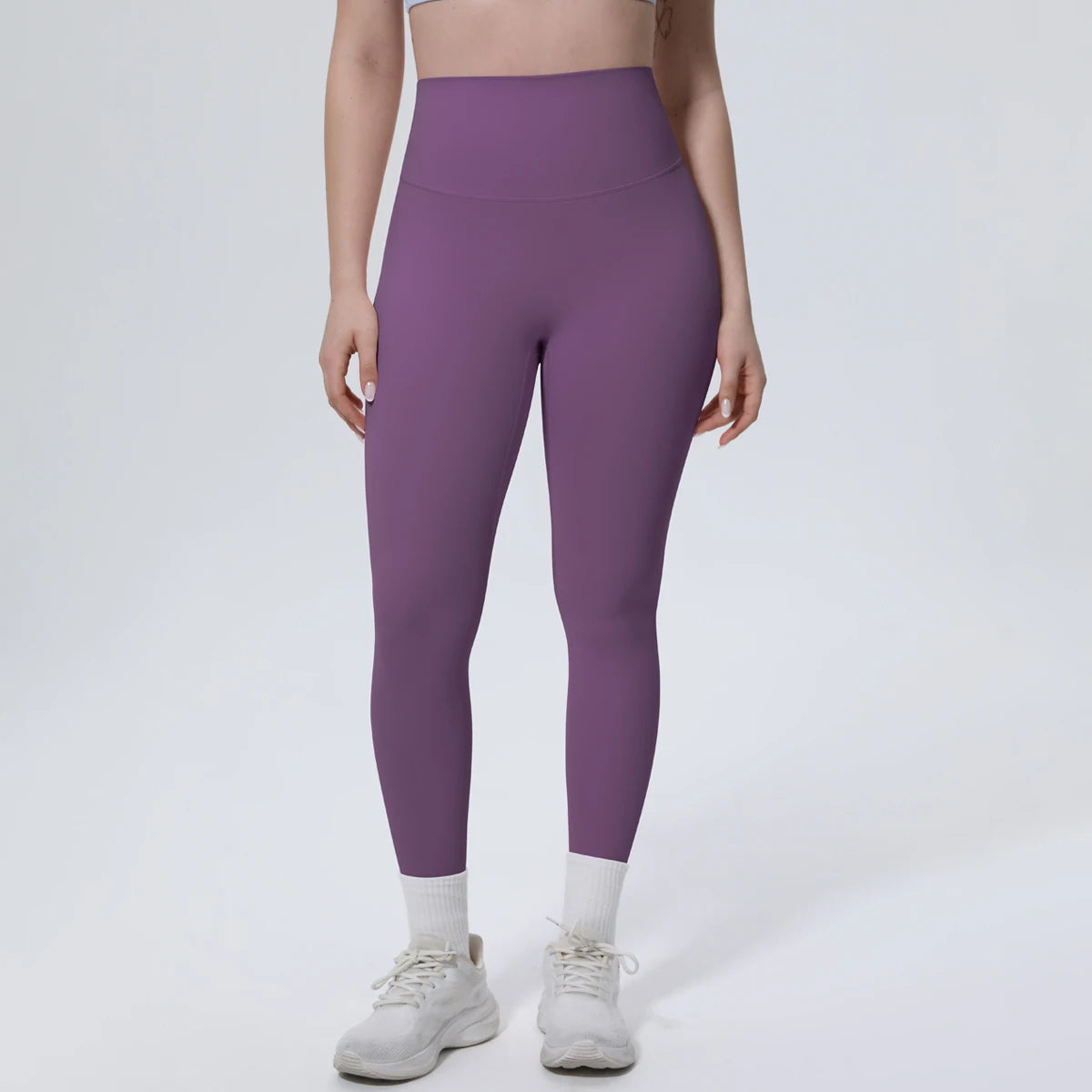 Summer Breathable Peach Buttocks Yoga Pants Solid Color High Stretch Sports Leggings Gym Push Up Outdoor Running Yoga Pants