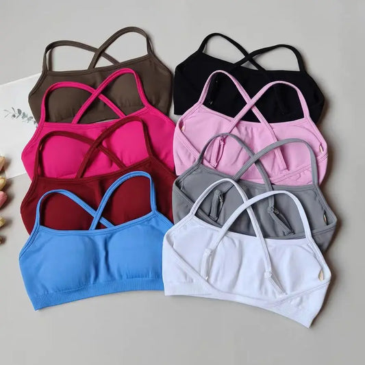 Women’s Seamless Racerback Sports Bra
