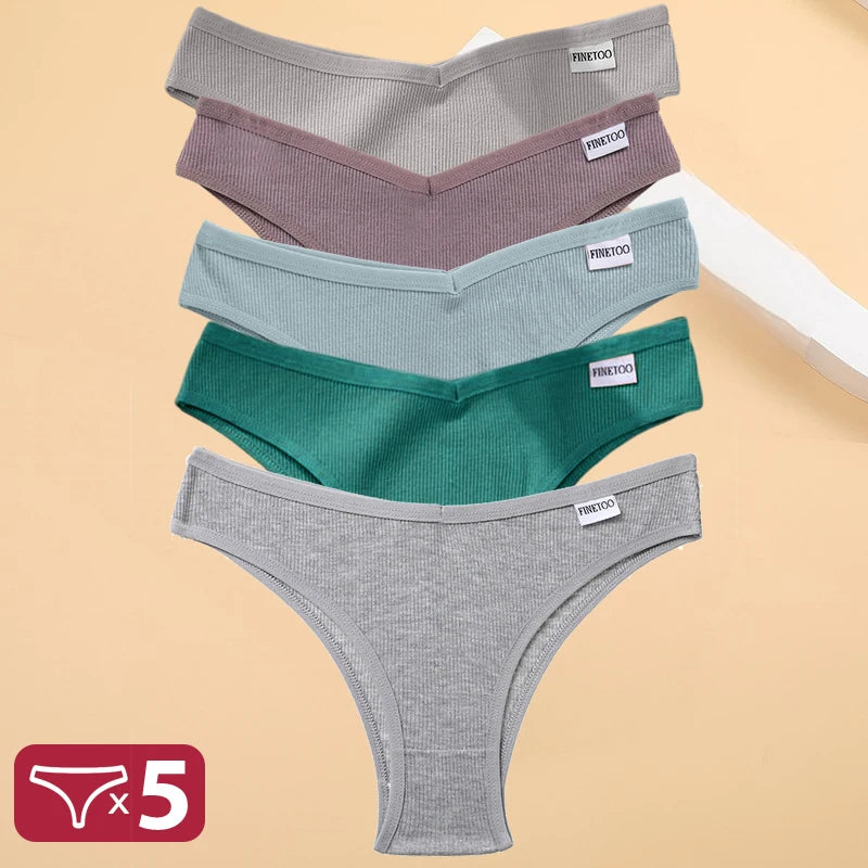 5-Pack Women’s Cotton Bikini Briefs