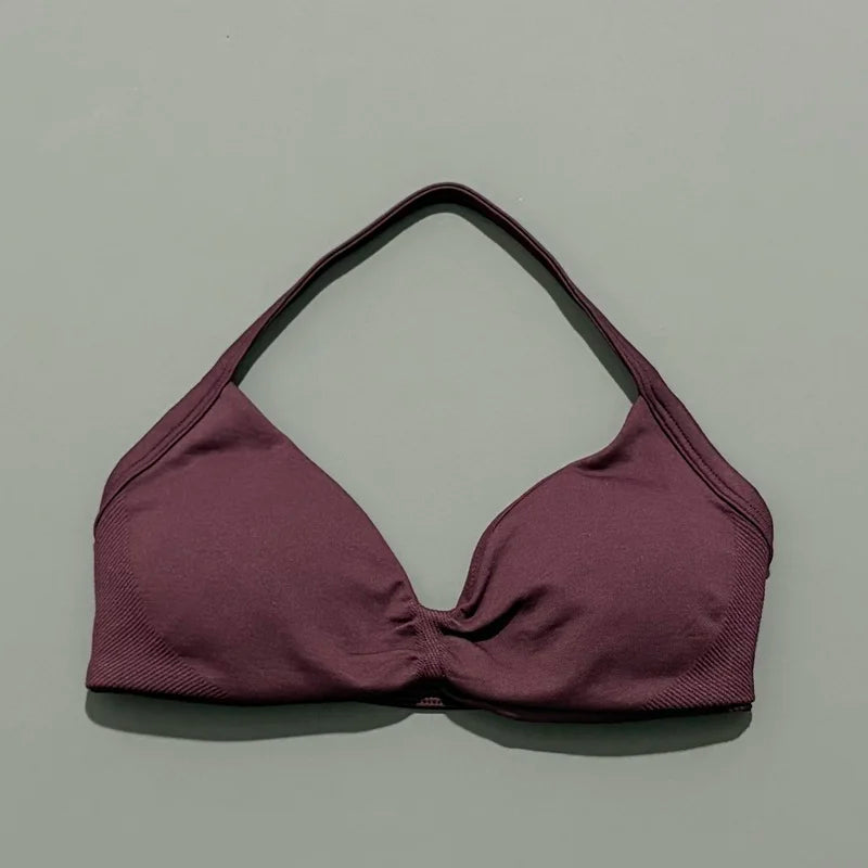 Impacts Strappy Bra – High-Support Seamless Workout Top